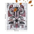 thumbnail image 3 of Abstract Tribal Mask Canvas Art Print, Ideal Wall Decor for Living Room Bedroom Office Home Dorm, 3 of 8