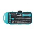 thumbnail image 3 of 29Pc High Torque Ratchet Slotted Corss Screwdriver Wrench Torx Hex Driver Socket, 3 of 9