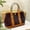 Coffee, variant on Women's Genuine Leather Handbag Women's Leather Bag Crossbody Handbag