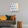 thumbnail image 2 of COLORFUL FASHION PERFUME BOTTLES - 14"x14" Canvas Artwork 30 x 30, 2 of 3