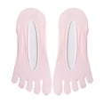 thumbnail image 2 of Calcetines invisibles BLESIY para mujer Nylon bajo corte antideslizante Rosa, 2 of 6