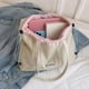 thumbnail image 1 of Bolso tote para mujer, ideal para el trabajo, o como bolso de hombro para ir de compras, al gimnasio playa. Beige, 1 of 8