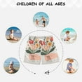thumbnail image 6 of FORMRS Boys Swim Trunks Quick Dry Mesh Liner Boardshorts Sizes XS-XL, Yellow Cute Flower, 6 of 7
