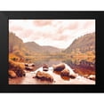 thumbnail image 2 of Grafitee Studios 14x12 Black Modern Framed Museum Art Print Titled - Lakeside in Autumn, 2 of 5