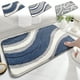 thumbnail image 1 of Fiudx Alfombra para Balcón, Textura Suave y Cómoda, Diseño Moderno, Cobertura Total, Ideal para Dormitorio, Oficina y Sala de Estar, 40 X 60 Cm., 1 of 7