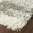 thumbnail image 2 of 2â€™ x 8â€™ Gray and Ivory Geometric Pattern Runner Rug, 2 of 2