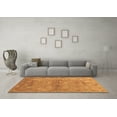 thumbnail image 3 of Ahgly Company Indoor Round Abstract Brown Contemporary Area Rugs, 8' Round, 3 of 4