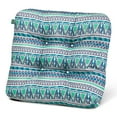 thumbnail image 3 of Duck Covers Water-Resistant Indoor/Outdoor Seat Cushions, 19 x 19 x 5 Inch, 2 Pack, Lilac Festival, 3 of 6