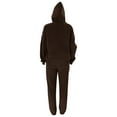 thumbnail image 6 of YUGYXL 2 Piece Y2K Sweatsuits for Women Thin Fleece Outfits Fashion Hoodie Sweatshirt Match Straight Leg Sweatpants Jogger Tracksuit Set Today Clearance Brown,XL, 6 of 6