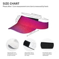 thumbnail image 2 of Bingfone Adjustable Empty Top Sun Visor for Women and Men-Light Purple Glitter, 2 of 6