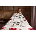 thumbnail image 5 of Mothers Day Blanket Gifts for Mom,Mom Gifts,Throw Blanket is Super Soft and Warm,All-Season Use, I Love You Mom Blanket, Birthday Gifts 40"x30"for Pet, 5 of 6