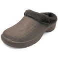 thumbnail image 3 of Ventana Men’s Winter Clog Fuzzy Warm Indoor Outdoor Nursing Shoes Comfy Slip On&nbsp;, 3 of 4