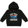 thumbnail image 2 of Inktastic San Diego California Bear Sunset Toddler Hoodie, 2 of 4