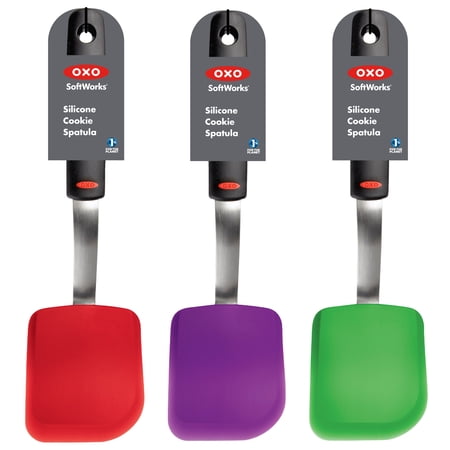 OXO Flexible Heat Resistant 9.25 in Silicone Kitchen Spatula