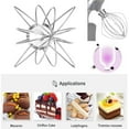 thumbnail image 7 of K45WW Wire Whip Attachment for KitchenAid Tilt-Head Stand Mixer Stainless Steel Whisk Dishwasher Safe, 7 of 7