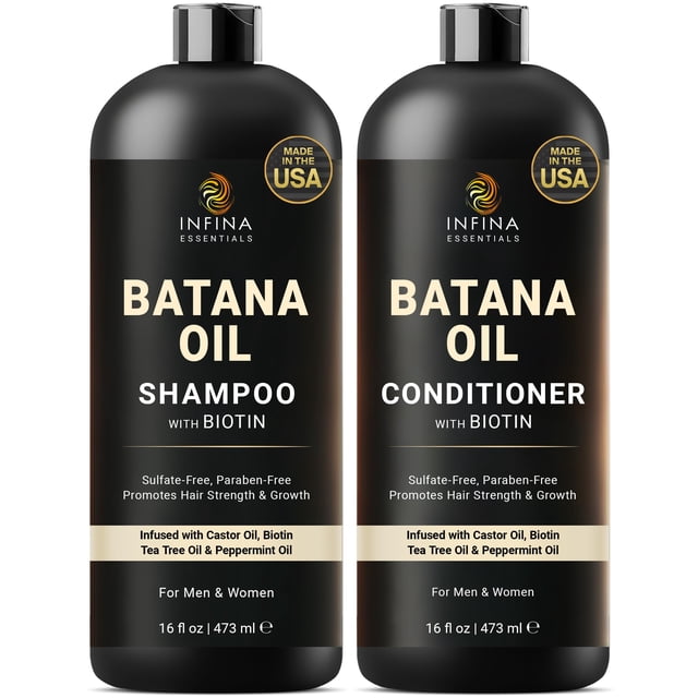 Set de champú y acondicionador INFINA ESSENTIALS Batana Oil