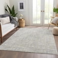 thumbnail image 6 of Addison Rugs Mayfield Premium Machine Washable Transitional Lines Beige Rectangle Rug, 5' x 7'6", 6 of 6
