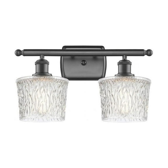 Innovations 516-2W-OB-G402-LED Niagra 2 Light Bath Vanity Light part of the Ballston Collection, Oil Rubbed Bronze