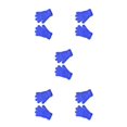 thumbnail image 1 of Guantes para niños pequeños Minnieouse color Cielo azul CBP205269, 1 of 5