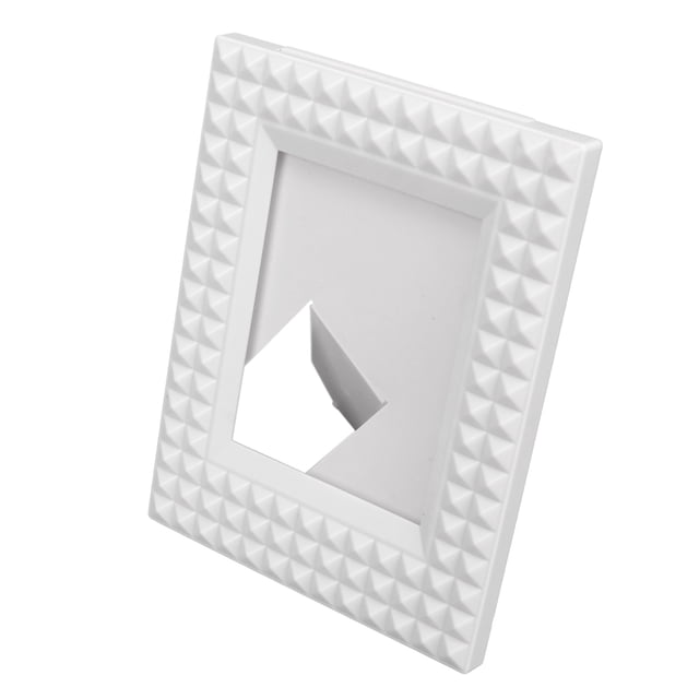 Mini Cadre avec Design à Rivets, Décoration de Bureau, Facile à Utiliser, Compact et Portable, Cadeau Parfait, Cadre Photo 3 Pouces pour Mini 12 11 9 8 7 Photos