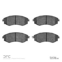 Dynamic 1552-0700-00 DFC 5000 Advanced Brake Pads - Semi Metallic Fits select: 1989-2003 HYUNDAI SONATA, 1989-1993 NISSAN 240SX