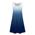 thumbnail image 6 of Grblisyd Girls Dresses Size 10-12 Sleeveless Casual U Neck Gradient Sundress with Pockets for Girl, 6 of 6