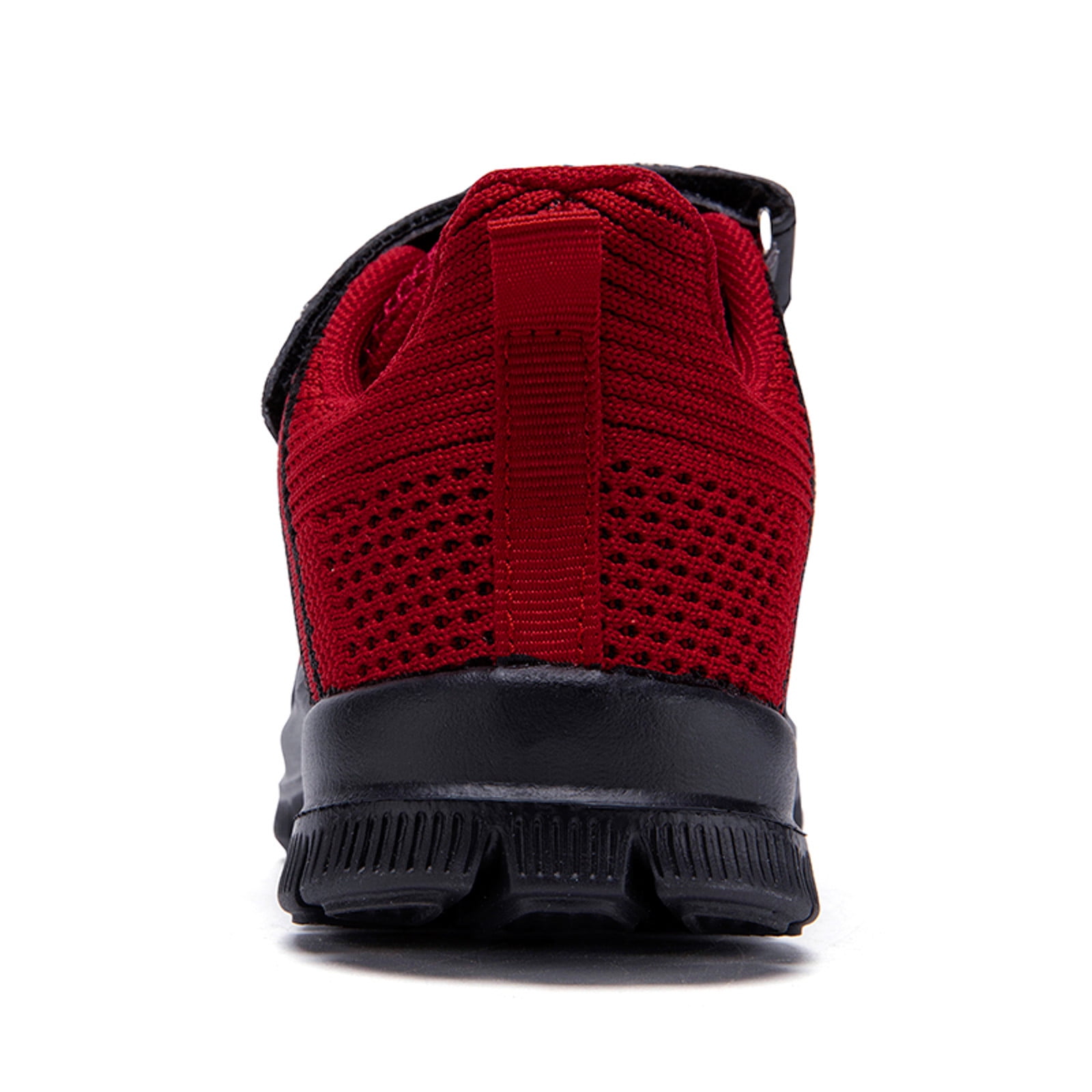 Yindaity Boys' Sneakers Fashion All Season Children Boys Sports Shoes Flat Thick Bottom Lightweight Non Toddler Running Shoes (Red,7-8 Years)