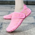thumbnail image 6 of Water Shoes for Kids Athletic Hiking Water Shoes Girls Slip On Boys Barefoot Water Shoes for Swim Pool Beach Surf Pink 28, 6 of 7