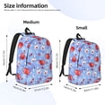 thumbnail image 2 of Easygdp coffee love cup winter for Durable Canvas Laptop Backpack - Adjustable Shoulder Strap, Large Capacity, Fits 15-17in Laptops, for School, Work, Travel-Small, 2 of 5