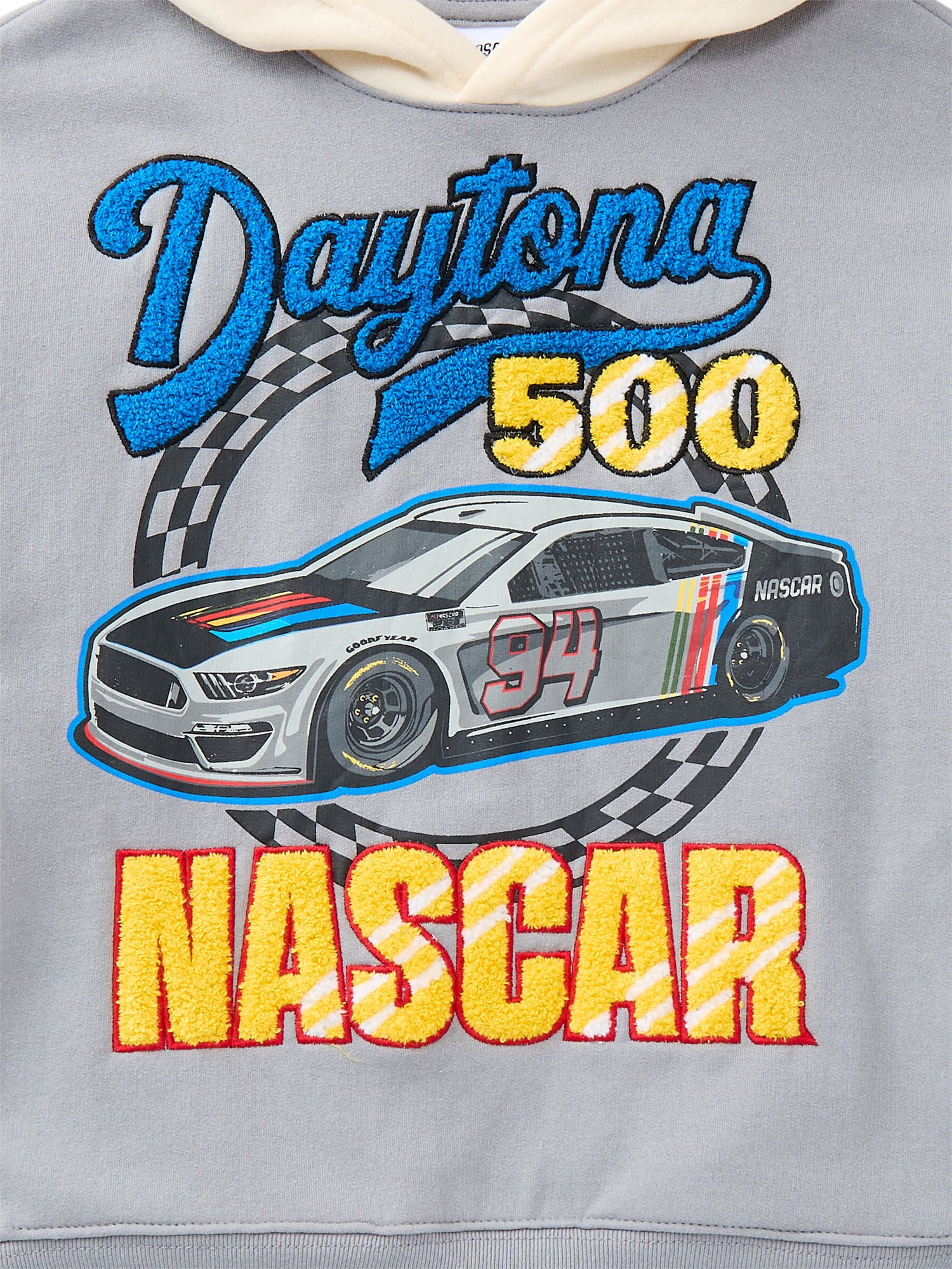 NASCAR Boys Twofer Hoodie with Long Sleeves, Sizes 4-18