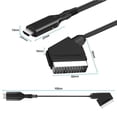 thumbnail image 2 of Scart till HDMI-omvandlare, Allt-i-ett Scart till HDMI-adapter, 1080P, 2 of 5