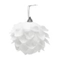 thumbnail image 2 of Colgante de decoración para árbol de Navidad, bola de espuma con purpurina de pétalos, bola de Navidad blanca como la nieve, caja de pétalos grande RYT1187-8cm (espuma; 3 bolas), 2 of 14