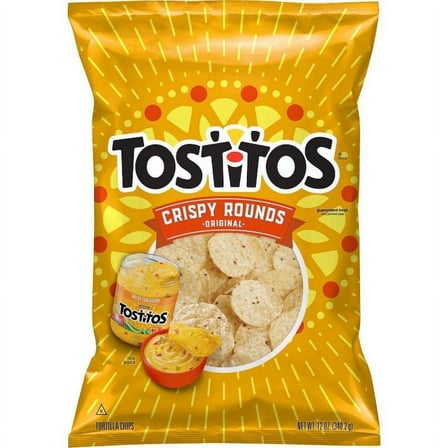 Tostitos Crispy Rounds Tortilla Chips - 12oz - Pack of 2