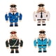 thumbnail image 3 of 4 minifiguras de personas, juguetes de motricidad fina para niños y niñas, bloques de construcción de madera a presión Estilo C, 3 of 9
