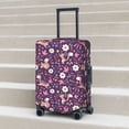 thumbnail image 5 of Yiaed Cute Squirrel Floral Print Travel Luggage Cover Suitcase Protector Fits 18-32 Inch Luggage Wheel Covers Patterned Elastic Luggage Anti-scratch（No luggage）-X-Large, 5 of 5