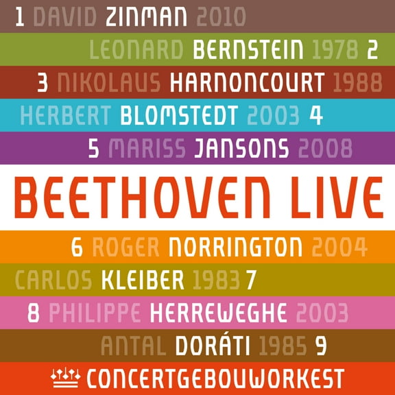 Concertgebouworkest - Beethoven: Symphonies Nos. 1 - 9 - Music & Performance - CD