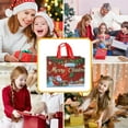 thumbnail image 4 of Non-woven Christmas Gift Bags, Durable Reusable Holiday Gift Bags for Christmas Presents, Festive Christmas Gift Bags for Friends, Lightweight Gift Bags for Holiday Gifting, 12.6*9.84*6.69in, D, 4 of 7