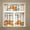C, variant on 2D Printed Kitchen Valance Curtain 54x18 Inches, Washable Short Window Curtain with Rod Pocket, Light Filtering Decorative Curtain for Kitchen Dining Room