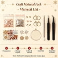 thumbnail image 4 of DIY Merry Christmas Diamond Pearl Art Kit for Adults, 4 of 6