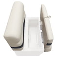 thumbnail image 5 of Wise BM1144-986 Premier Series Pontoon 36" Bench Cushion Set - Platinum / Spectra Navy / Cobalt, 5 of 10
