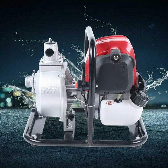 1" 38cc 4 Stroke Gas Powered Water Pump Garden Water Transfer Irrigation Pump