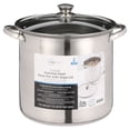 thumbnail image 6 of Mainstays Stainless Steel 12 Quart Stockpot with Lid, 6 of 11