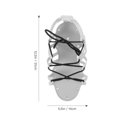 thumbnail image 2 of SEWACC Chaussures Aérateur de Pelouse Réglable pour Usage Domestique Sûr Durable PP Galvanisé Gris, 2 of 8