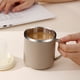 thumbnail image 4 of Taza de viaje térmica de acero inoxidable de 350 ml | Taza de café sellada al vacío de doble pared | Tapa antigoteo para bebidas frías y calientes | Taza de té para la oficina, 4 of 6
