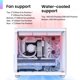 thumbnail image 4 of Funda para PC JONSBO TK-3 White ATX Mid Tower con vidrio curvo, 4 of 8