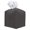 dark grey, variant on PU Leather Square Tissue box Fashion simple tissue boxblack