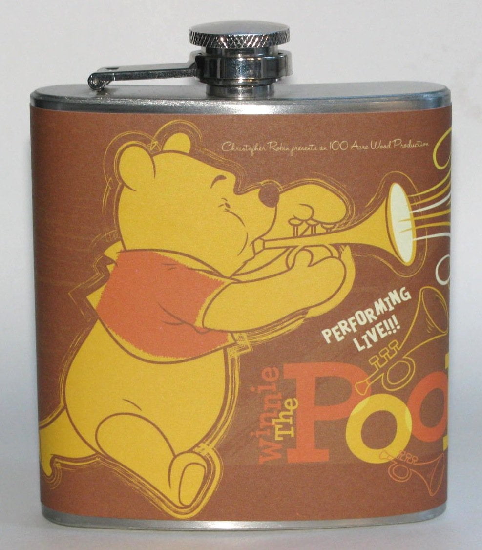 MINNIE MOUSE DISNEY DISNEYLAND CARTOON GIFT GIFTS PARTY BAR HIP FLASK FLASKS