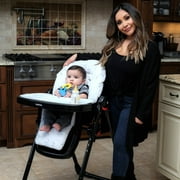 Your Babiie MAWMA by Nicole "Snooki" Polizzi, Black Marble "Fitzrovia" High Chair