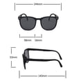 thumbnail image 3 of Lunettes de Soleil Pliantes Tendance Unisexe - Lunettes de Conduite Compactes avec Étui, 3 of 10