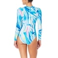 thumbnail image 3 of Endless Waves Junior's Long Sleeve Cool Wave One Piece Swimsuit, 3 of 4